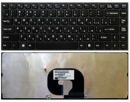 Клавіатура Sony Vaio (VPCY11M1E/ S, VPCY11M1R/ S, VPCY11S1E/ S, VPCY11V9E/ S, VPCY21A7E, VPCY21B7E, VPCY