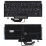 Клавіатура для ноутбука Toshiba Portege (Z10t) Black, (Silver Frame) з вказівником (Point Stick) UA