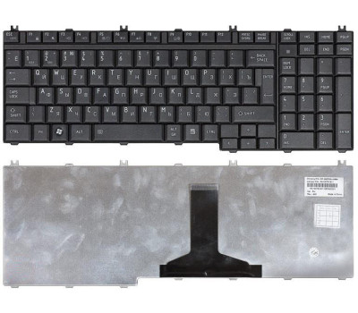 Клавіатура Toshiba Satellite (A500, A505, L350, L355, L500, L505, L550, F501, P200, P300, P500, P505 Клавіатура Toshiba Satellite (A500, A505, L350, L355, L500, L505, L550, F501, P200, P300, P500, P505