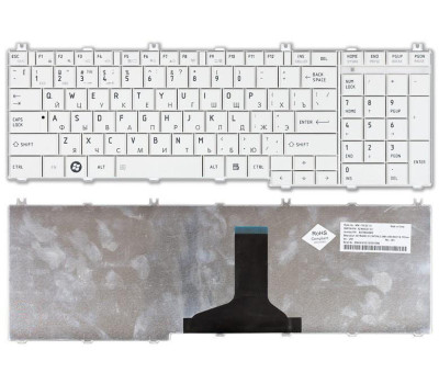 Клавіатура Toshiba Satellite (C650, C650D, C655, C655D, C660, C660, C670, C670D, L650, L650D, L656 L Клавіатура Toshiba Satellite (C650, C650D, C655, C655D, C660, C660, C670, C670D, L650, L650D, L656 L