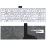 Клавіатура для ноутбука Toshiba Satellite (L850, L870) White, (White Frame) RU