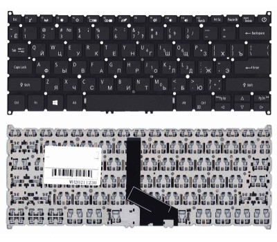 Клавиатура для ноутбука Acer Swift 3 SF314-57, Black, (No Frame), RU