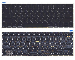 Клавиатура для ноутбука Apple MacBook Pro Retina 13&Prime; A1989, (No Frame), RU (плоский Enter)