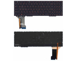 Клавиатура для ноутбука Asus (FX553VE) с подсветкой (Light), Black, RU