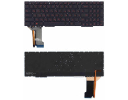 Клавиатура для ноутбука Asus (FX553VE) с подсветкой (Light), Black, RU Клавиатура для ноутбука Asus (FX553VE) с подсветкой (Light), Black, RU