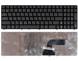 Клавиатура для ноутбука Asus K52 K53 G73 A52 G60 Black, (Black Frame) RU Клавиатура для ноутбука Asus K52 K53 G73 A52 G60 Black, (Black Frame) RU