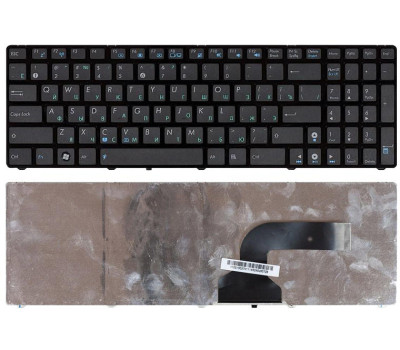 Клавиатура для ноутбука Asus K52 K53 G73 A52 G60 Black, (Black Frame) RU Клавиатура для ноутбука Asus K52 K53 G73 A52 G60 Black, (Black Frame) RU