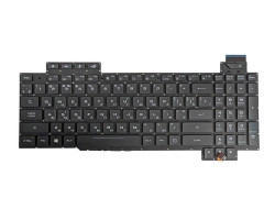 Клавиатура для ноутбука Asus ROG Strix GL503 с подсветкой (White Light), Black, (No Frame) RU