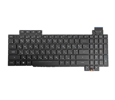 Клавиатура для ноутбука Asus ROG Strix GL503 с подсветкой (White Light), Black, (No Frame) RU Клавиатура для ноутбука Asus ROG Strix GL503 с подсветкой (White Light), Black, (No Frame) RU