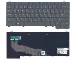 Клавиатура для ноутбука Dell latitude (E5440) Black, RU Клавиатура для ноутбука Dell latitude (E5440) Black, RU