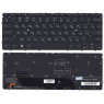Клавиатура для ноутбука Dell XPS 12 с подсветкой (Light), Black, (No Frame) RU