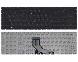 Клавиатура для ноутбука HP 250 G7 с подсветкой (Light), Black, (No Frame), RU