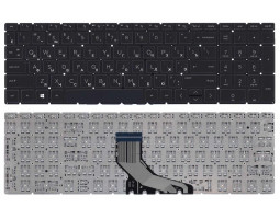 Клавиатура для ноутбука HP 250 G7 с подсветкой (Light), Black, (No Frame), RU