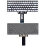 Клавиатура для ноутбука HP Pavilion (13-dk), с подсветкой (Light), Silver, (No Frame) RU