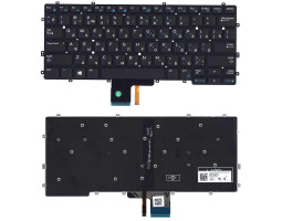 Клавиатура для ноутбука Lenovo IdeaPad (310S-14) Black с подсветкой (Light), (No Frame), RU