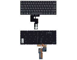 Клавиатура для ноутбука Lenovo IdeaPad 330S-14 с подсветкой (Light), Black, (No Frame), RU