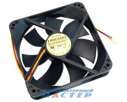 Вентилятор 120 mm Gembird FANCASE3/ Ball  (3pin- 120*120*25мм) подшипник 						