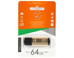 USB Flash Drive 64Gb T&G 121 Vega series Gold (TG121-64GBGD) USB Flash Drive 64Gb T&G 121 Vega series Gold (TG121-64GBGD)