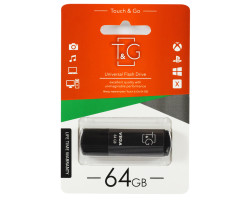 USB Flash Drive 64Gb T&G 121 Vega series Grey (TG121-64GBGY)