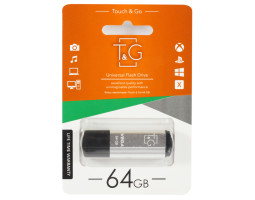 USB Flash Drive 64Gb T&G 121 Vega series Silver (TG121-64GBSL) USB Flash Drive 64Gb T&G 121 Vega series Silver (TG121-64GBSL)