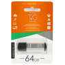 USB Flash Drive 64Gb T&G 121 Vega series Silver (TG121-64GBSL)