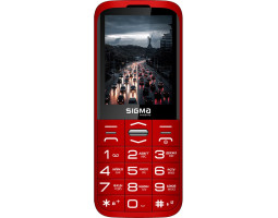 Мобильный телефон (бабушкофон) Sigma mobile Comfort Grace, Red, Мобильный телефон (бабушкофон) Sigma mobile Comfort Grace, Red,