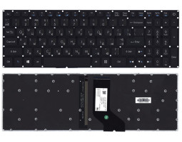 Клавиатура для ноутбука Acer Predator Helios 300 G3-571 с подсветкой (Light), Black, RU Клавиатура для ноутбука Acer Predator Helios 300 G3-571 с подсветкой (Light), Black, RU