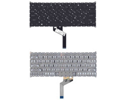 Клавиатура для ноутбука Acer Swift 3 SF313-51 с подсветкой (Light), Black, RU