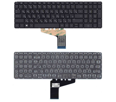 Клавиатура для ноутбука HP Omen (15-dh), Black, (No Frame) RU Клавиатура для ноутбука HP Omen (15-dh), Black, (No Frame) RU