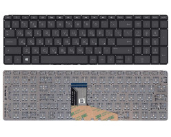 Клавиатура для ноутбука HP Spectre X360 (15-CH) (Black) с подсветкой (Light), RU