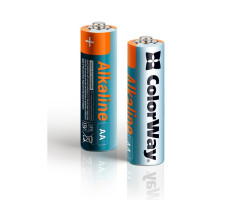 Батарейка AA (LR6), щелочная, ColorWay Alkaline Power, 1.5V, Color box (CW-BALR06-40), за 1ШТ.-foto2