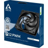 Вентилятор 120 mm Arctic P12 Silent, Black, 120х120х25 мм, 1050 об/ хв, 3-pin (ACFAN00130A)
