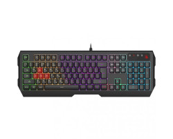 Клавиатура A4Tech Bloody B140N, Black, USB, игровая, неоновая подсветка