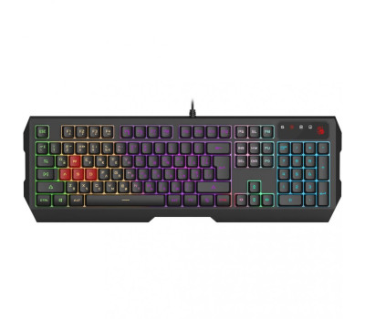 Клавиатура A4Tech Bloody B140N, Black, USB, игровая, неоновая подсветка Клавиатура A4Tech Bloody B140N, Black, USB, игровая, неоновая подсветка