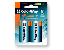 Батарейка D/ LR20, ColorWay, щелочная, 1.5V, Blister (CW-BALR20-2BL)-foto2