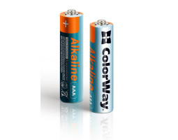 Батарейка LR03 (AAA), щелочная, ColorWay Alkaline Power, 1.5V, Color box (CW-BALR03-40CB) за 1ШТ.-foto2