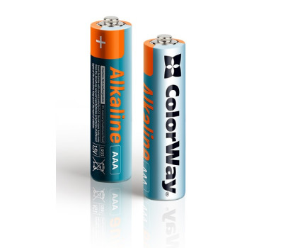 Батарейка LR03 (AAA), щелочная, ColorWay Alkaline Power, 1.5V, Color box (CW-BALR03-40CB) за 1ШТ. Батарейка LR03 (AAA), щелочная, ColorWay Alkaline Power, 1.5V, Color box (CW-BALR03-40CB) за 1ШТ.