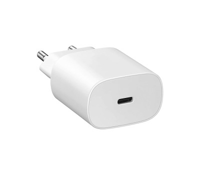 Сетевое зарядное устройство ColorWay, White, 1xUSB Type-C, 3A, 25W (CW-CHS033PD-WT)