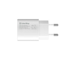 Сетевое зарядное устройство ColorWay, White, 1xUSB Type-C, 3A, 25W (CW-CHS033PD-WT)-foto2