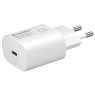 Сетевое зарядное устройство ColorWay, White, 1xUSB Type-C, 3A, 25W (CW-CHS033PD-WT)