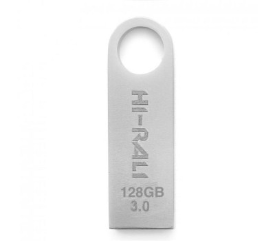 USB Flash Drive 128Gb Hi-Rali Shuttle series Silver (HI-128GB3SHSL) USB Flash Drive 128Gb Hi-Rali Shuttle series Silver (HI-128GB3SHSL)