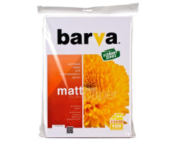 Фотопапір Barva, матовий, A4, 220 г/ м?, 100 арк, серія 