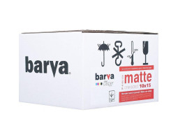 Фотопапір Barva, матовий, A6 (10x15), 180 г/ м?, 500 арк, серія Фотопапір Barva, матовий, A6 (10x15), 180 г/ м?, 500 арк, серія