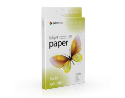 Фотопапір PrintPro, матовий, A6 (10x15), 190 г/ м?, 100 арк (PME1901004R) Фотопапір PrintPro, матовий, A6 (10x15), 190 г/ м?, 100 арк (PME1901004R)
