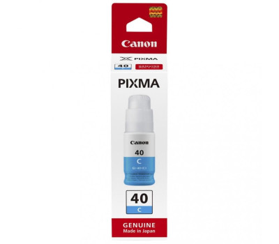 Чорнило Canon GI-40, Cyan, G5040/ G6040, GM2040, 70 мл (3400C001) Чорнило Canon GI-40, Cyan, G5040/ G6040, GM2040, 70 мл (3400C001)