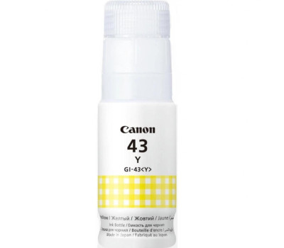 Чорнило Canon GI-43, Yellow, G540/ G640, 60 мл (4689C001) Чорнило Canon GI-43, Yellow, G540/ G640, 60 мл (4689C001)
