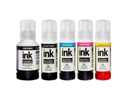 Комплект чорнил ColorWay Epson L7160/ L7180, BKP/ BK/ C/ M/ Y, 1x140, 4x70 мл (CW-EP716/ EW716SET01)
