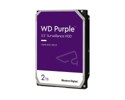 Жорсткий диск 3.5&Prime; 2Tb Western Digital Purple, SATA3, 64Mb, 5400 rpm (WD23PURZ)