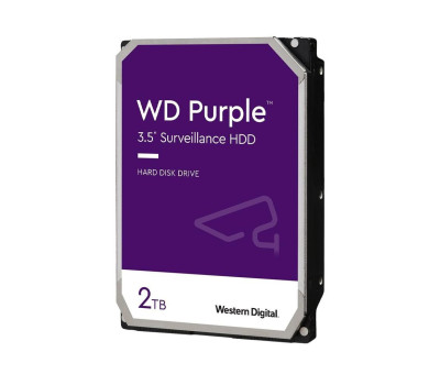 Жорсткий диск 3.5″ 2Tb Western Digital Purple, SATA3, 64Mb, 5400 rpm (WD23PURZ) Жорсткий диск 3.5″ 2Tb Western Digital Purple, SATA3, 64Mb, 5400 rpm (WD23PURZ)