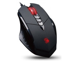 Мышь A4Tech V7MA Activated Black, Optical, USB, 3200 dpi, Bloody, metal feet, подсветка-foto3